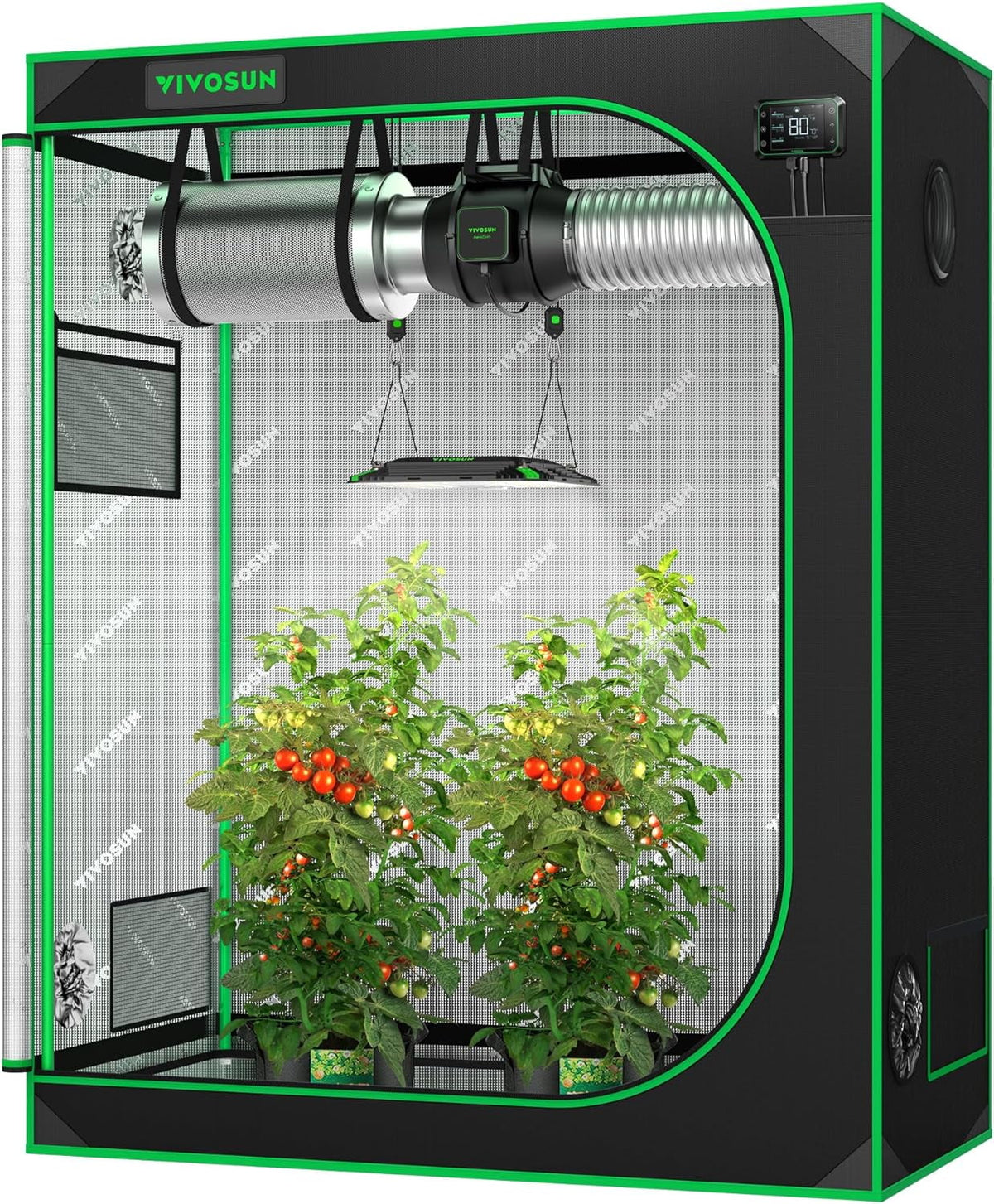 4x2 Grow Tent with Observation Window and Floor Tray V722