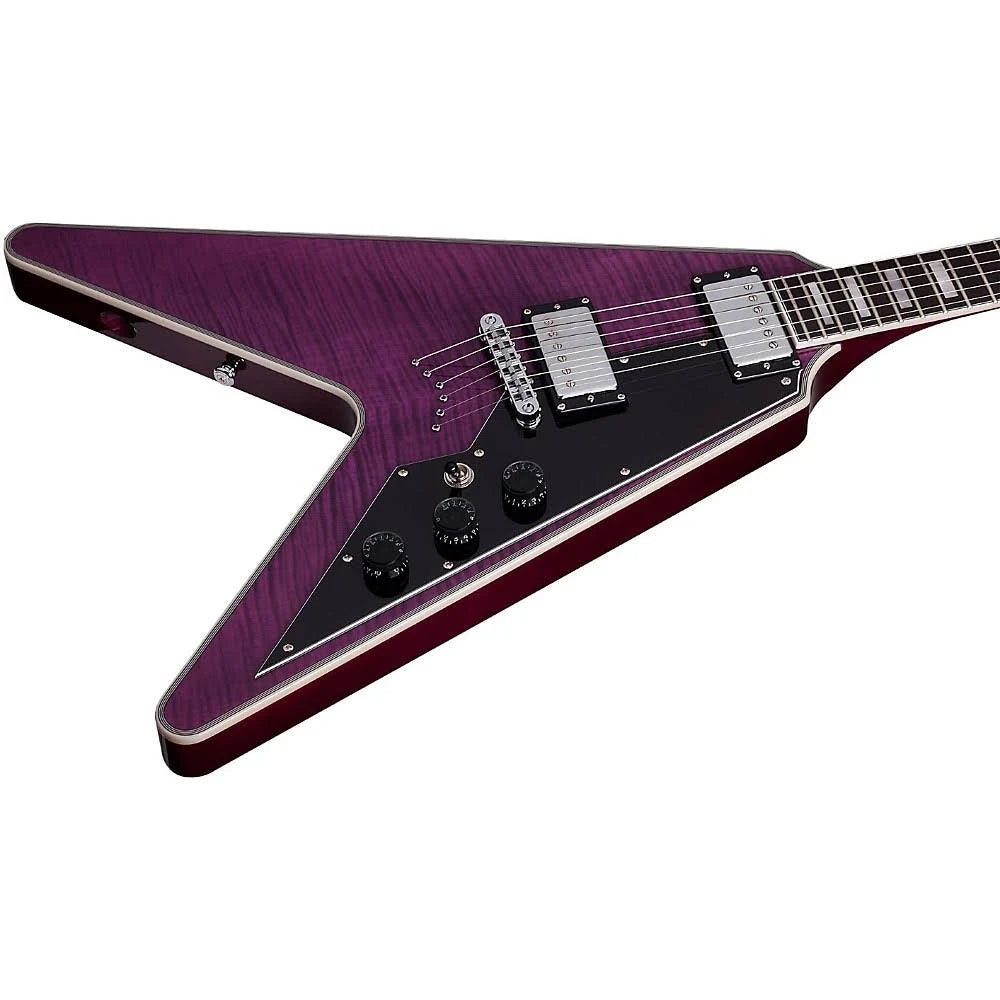 Transparent Purple Electric Guitar H9933