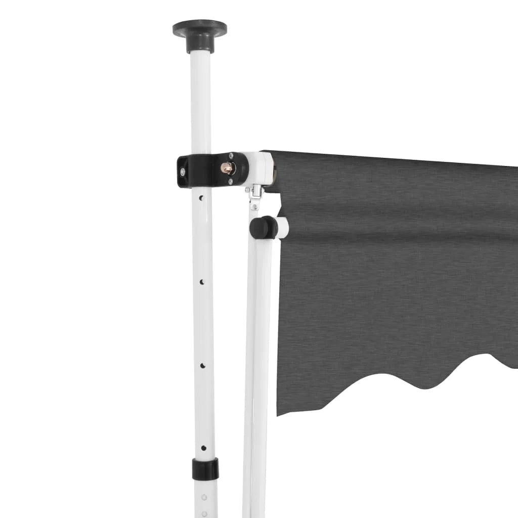 Patio Balcony Manual Shelter with Adjustable Versatile 98.4" X1035