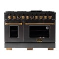 48 8 Burner Double Oven Propane Gas Dual Fuel Range Stainless Steel M71673