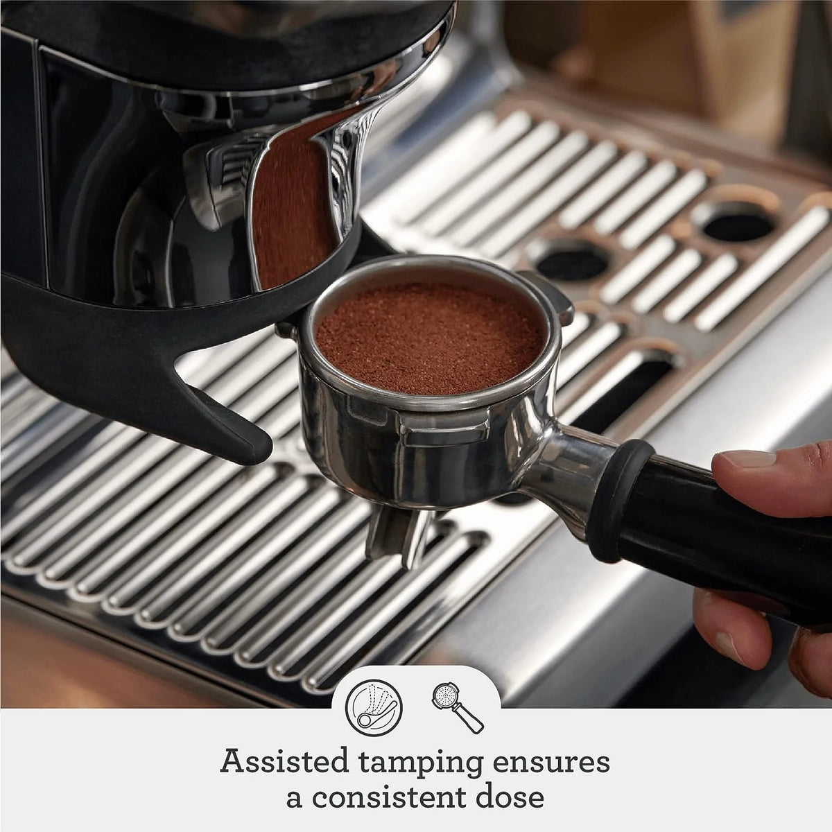 Stainless Steel Espresso Machine, 2 Liters Z636900