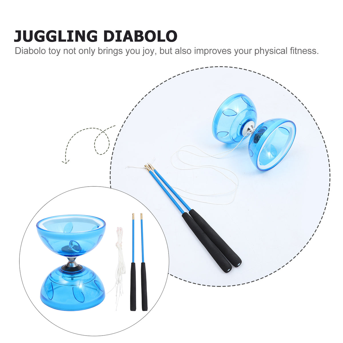 Chinese Yoyo Diabolo Toy Z3610