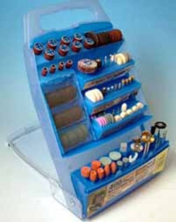 Rotary Tool Accessory Set in Handy Case N2486