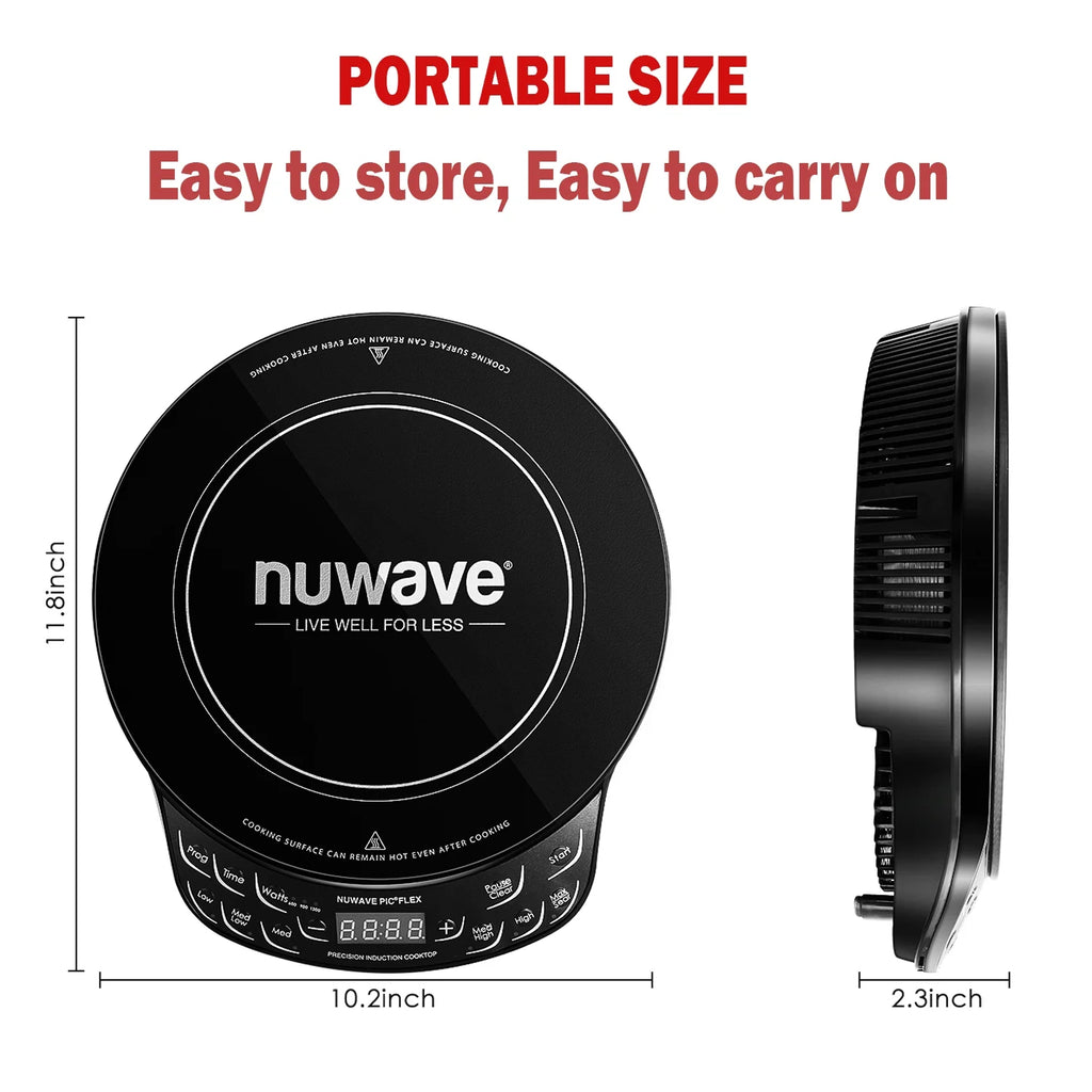 Portable Induction Cooktop with 6.5-inch Heating Coil O896