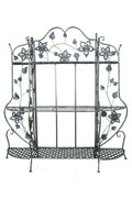Blackened Brass Bakers Rack with 3 Shelves K6440