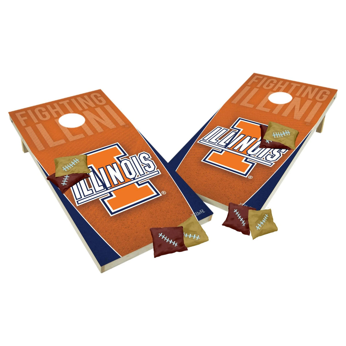 Illinois Fighting Illini Cornhole Shields Set C666866