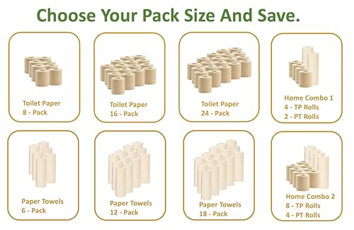 Bamboo Toilet Paper and Paper Towels V572261
