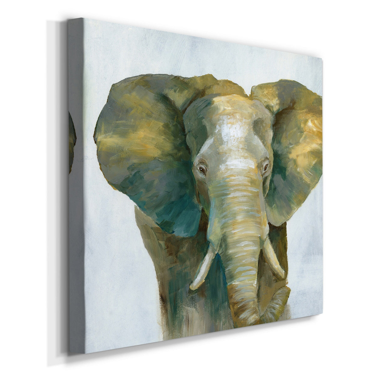 Jade Elephant Gallery Wrapped Canvas M672