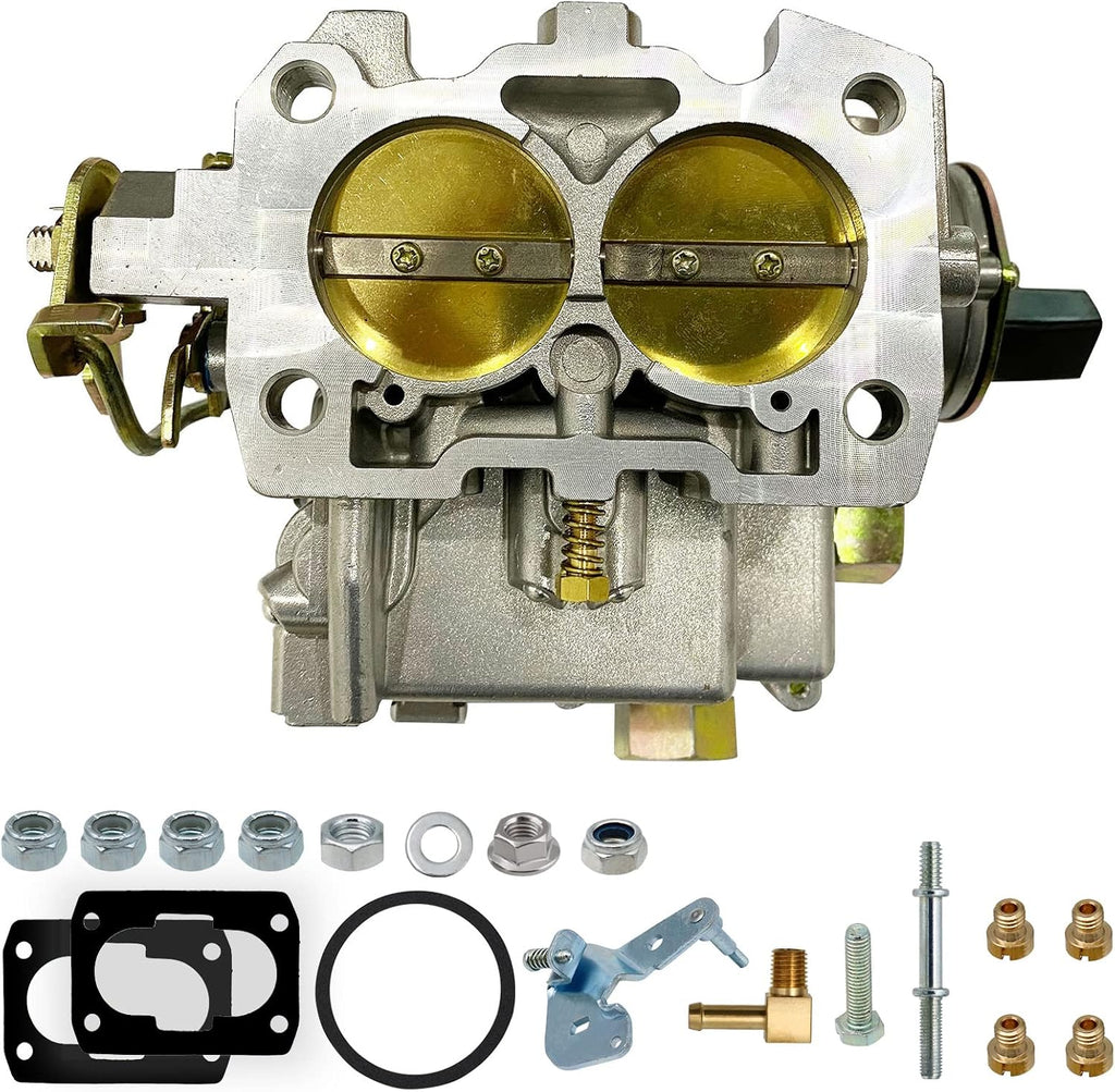 Marine Carburetor 2 Barrel Electric Choke with Jets and Gaskets M9896