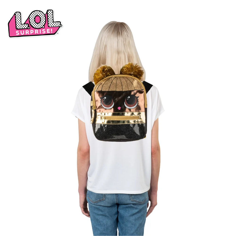 Gold Mini Backpack Purse 10 inch Y9506