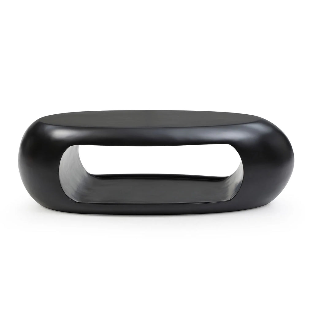 Modern Oval Fiberglass Coffee Table B62300