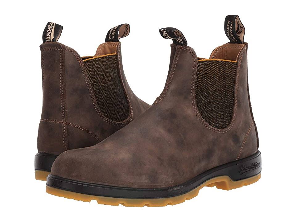 Rustic Brown Mustard Work Boots O657