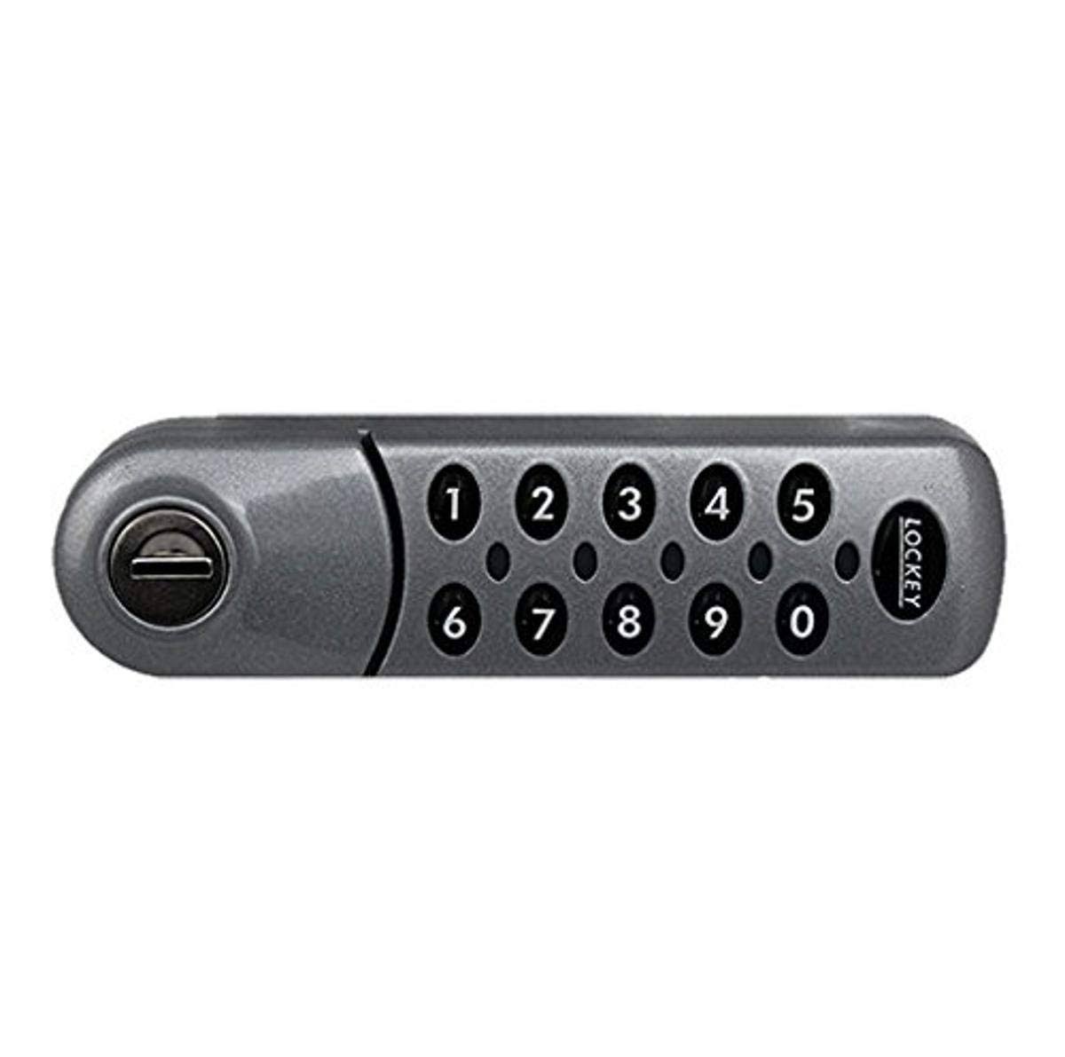Silver Digital Combination Cabinet Lock B834