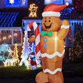 8 Feet Tall Lighted Inflatable Christmas Nutcracker Yard Decoration D1666