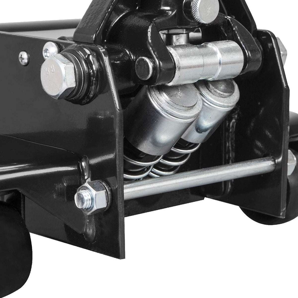 3 Ton Hydraulic Steel Floor Jack with Dual Piston Quick Lift Pump N890