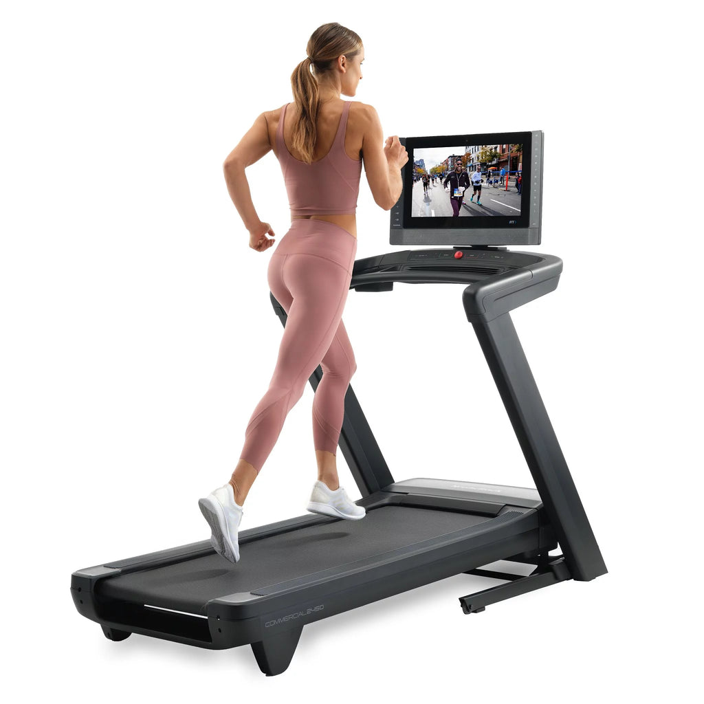 Treadmill with 22” Pivoting Touchscreen P690396