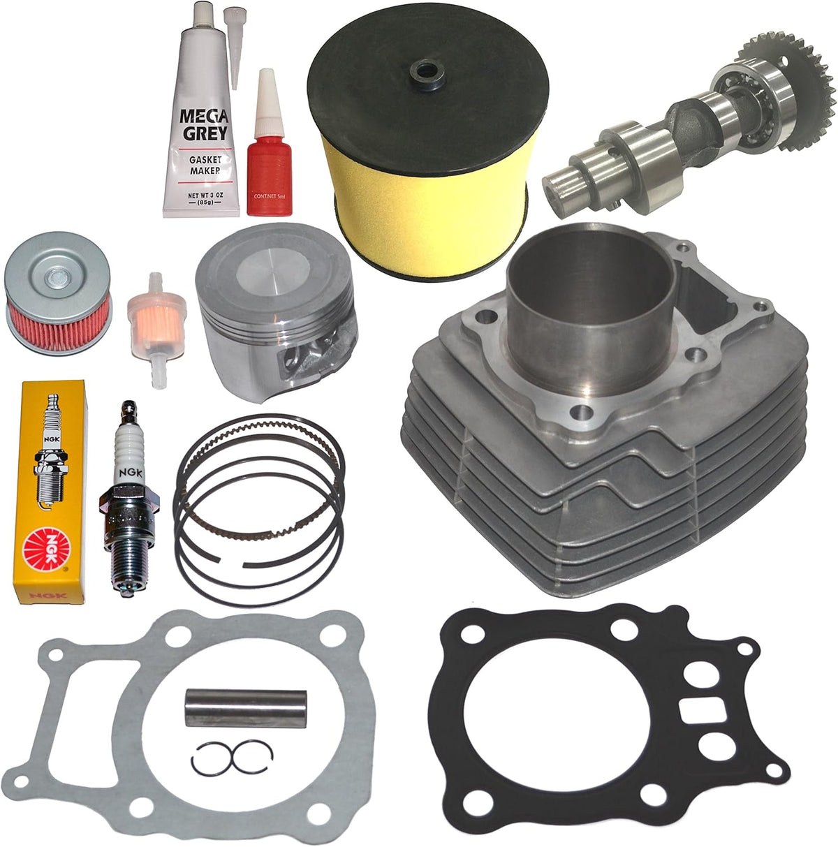 Cylinder Piston Rings Camshaft Kit Set B197616