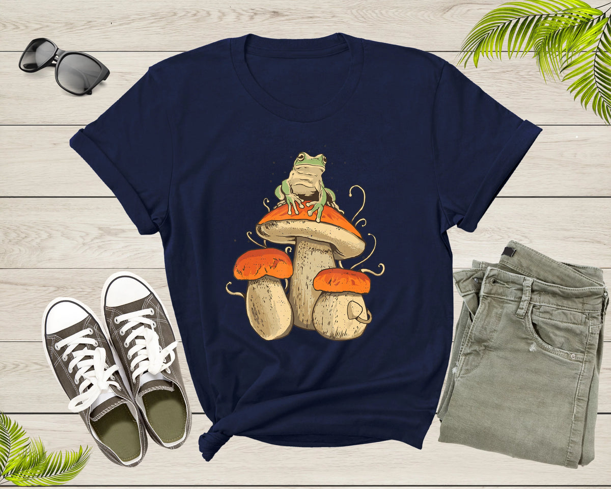 Frog Toad Mushroom T-shirt S4481