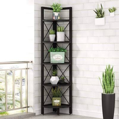 Black Shelving Unit P80236