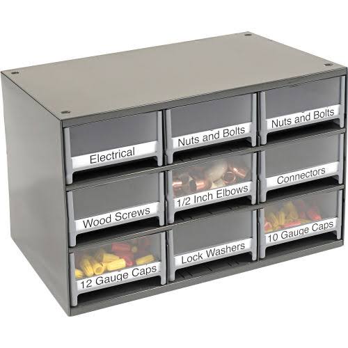 Steel 9 Drawer Storage Cabinet B24344