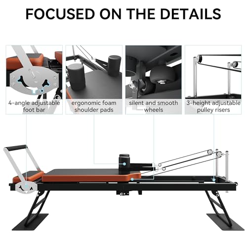Foldable Pilates Reformer I9855