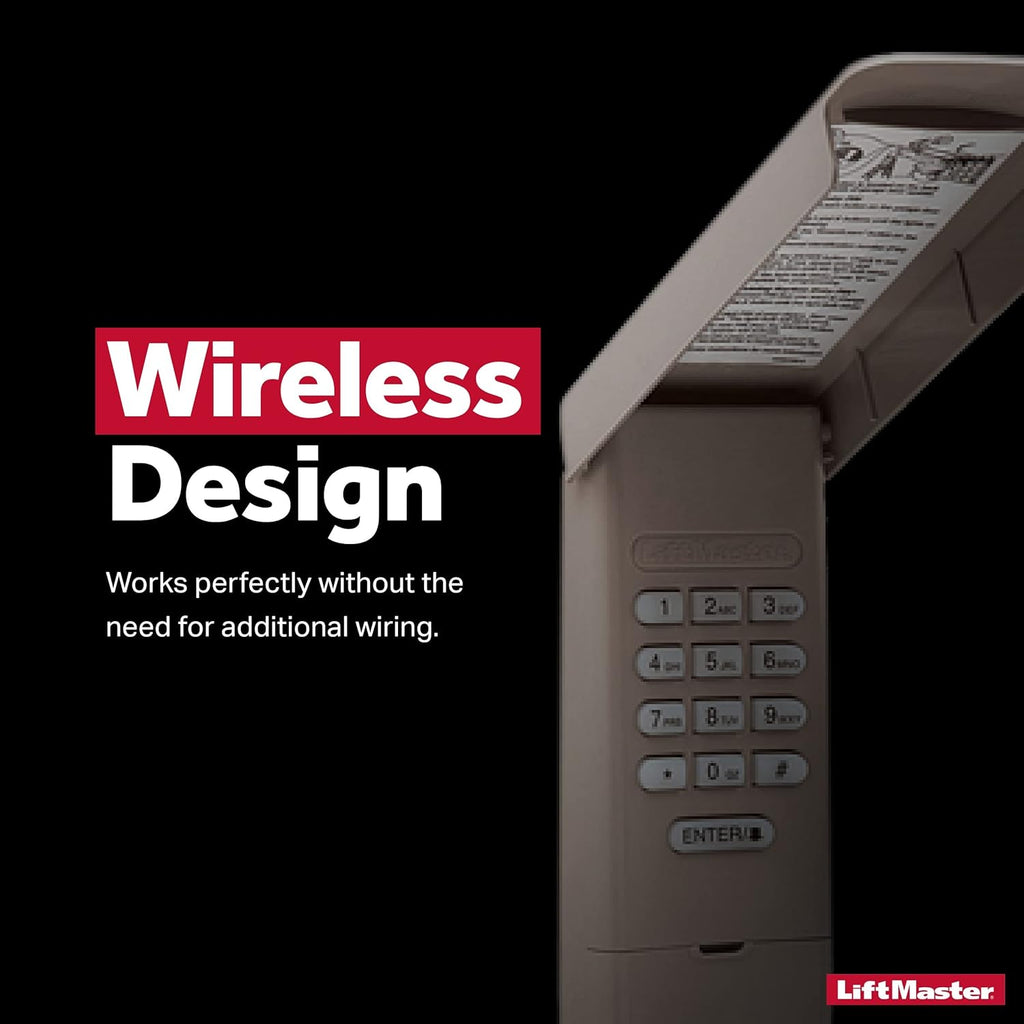 Wireless Keyless Entry Keypad for Garage Door Openers G207839