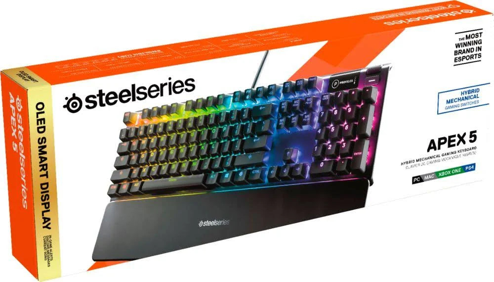 Black Wired Gaming Mechanical Keyboard with RGB Back Lighting K148886