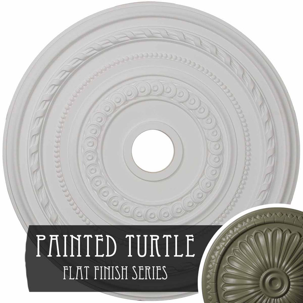 Cole Ceiling Medallion Hand-Painted Painted Turtle V18698