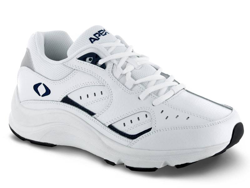 White Lace Walker Shoes Q6727