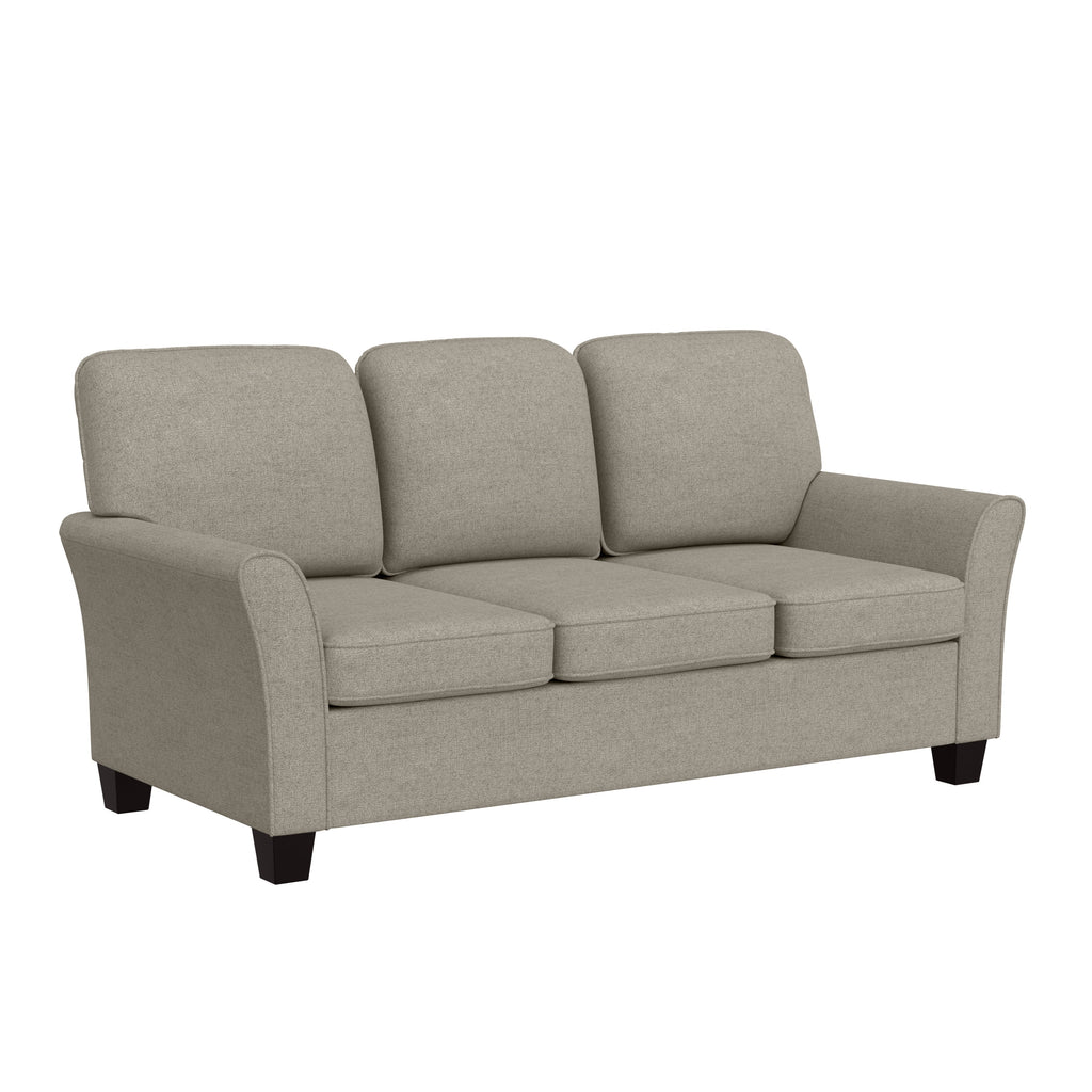 Greige Upholstered Sofa C7587
