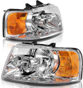 Chrome Housing Headlights Assembly for Ford Expedition R943318