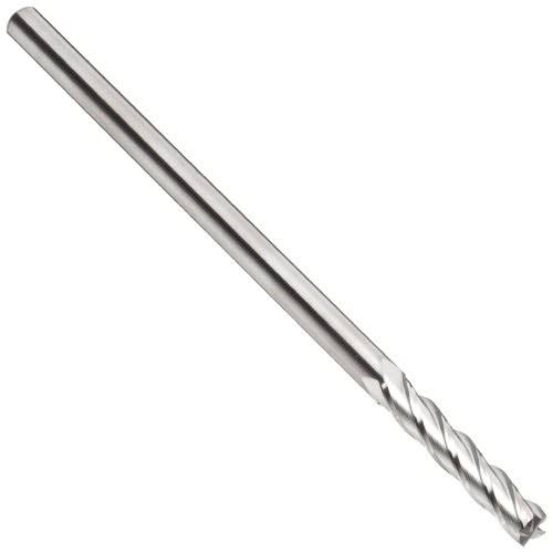 Carbide Square Nose End Mill Extra Long Reach Uncoated Bright Finish 4 Flutes M835