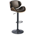 Adjustable Height Curved Bar Stool B415897