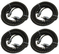 16 ft Twisted 2 CH RCA Car Audio Signal Cables U254