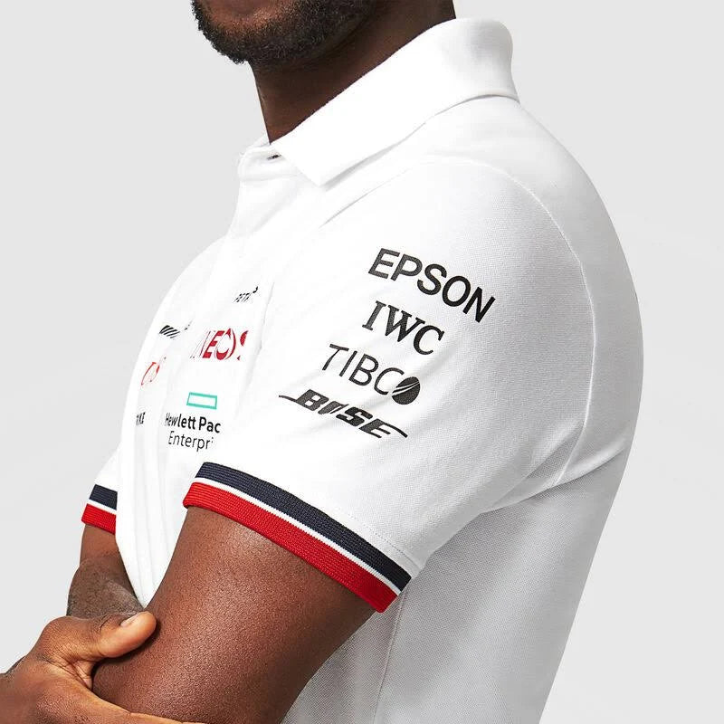 White Team Polo E2548