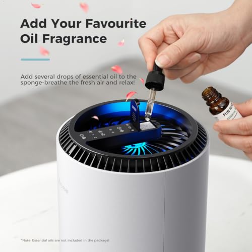 White 3 Layer Filter Air Purifier P410319