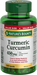 Turmeric Curcumin 450 mg 120 Capsules Z1798