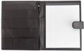 Cognac Full Grain Leather Portfolio A4 Organizer with Tablet Pocket G667