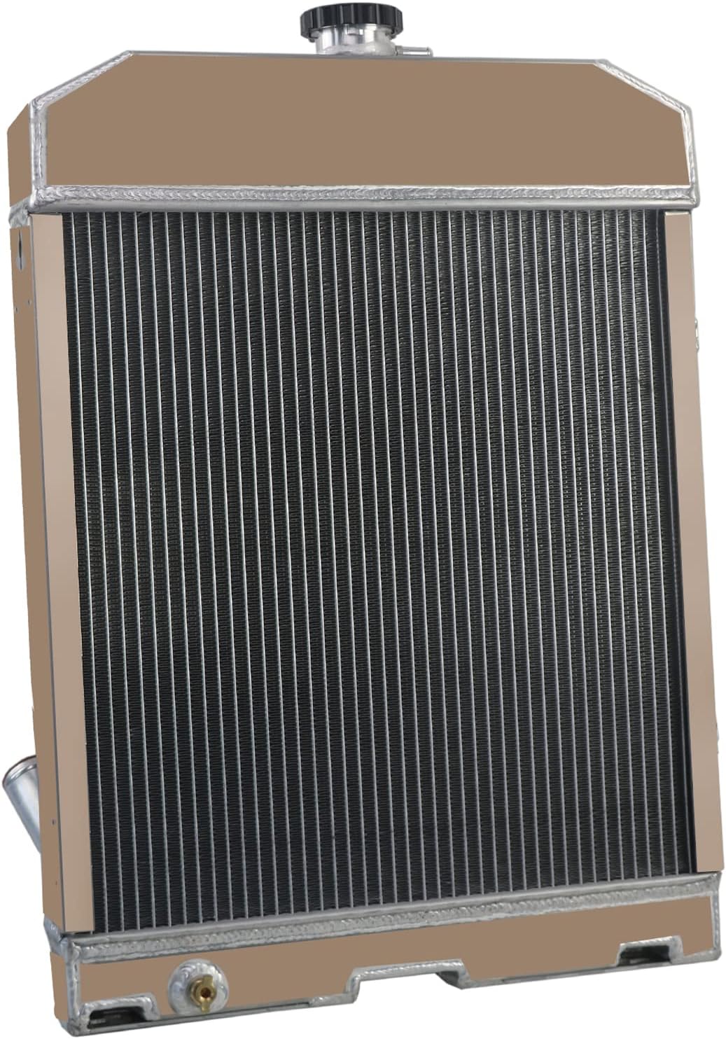 Aluminum Tractor Radiator 3 Row Core T61606