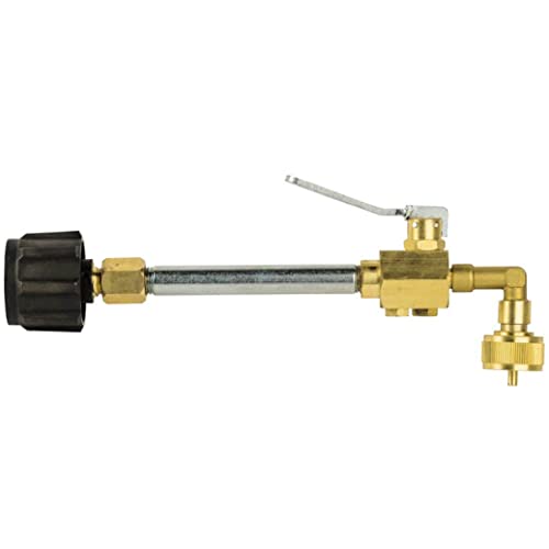 1LB Empty Propane Cylinder Tank with Refill Kit Y8437