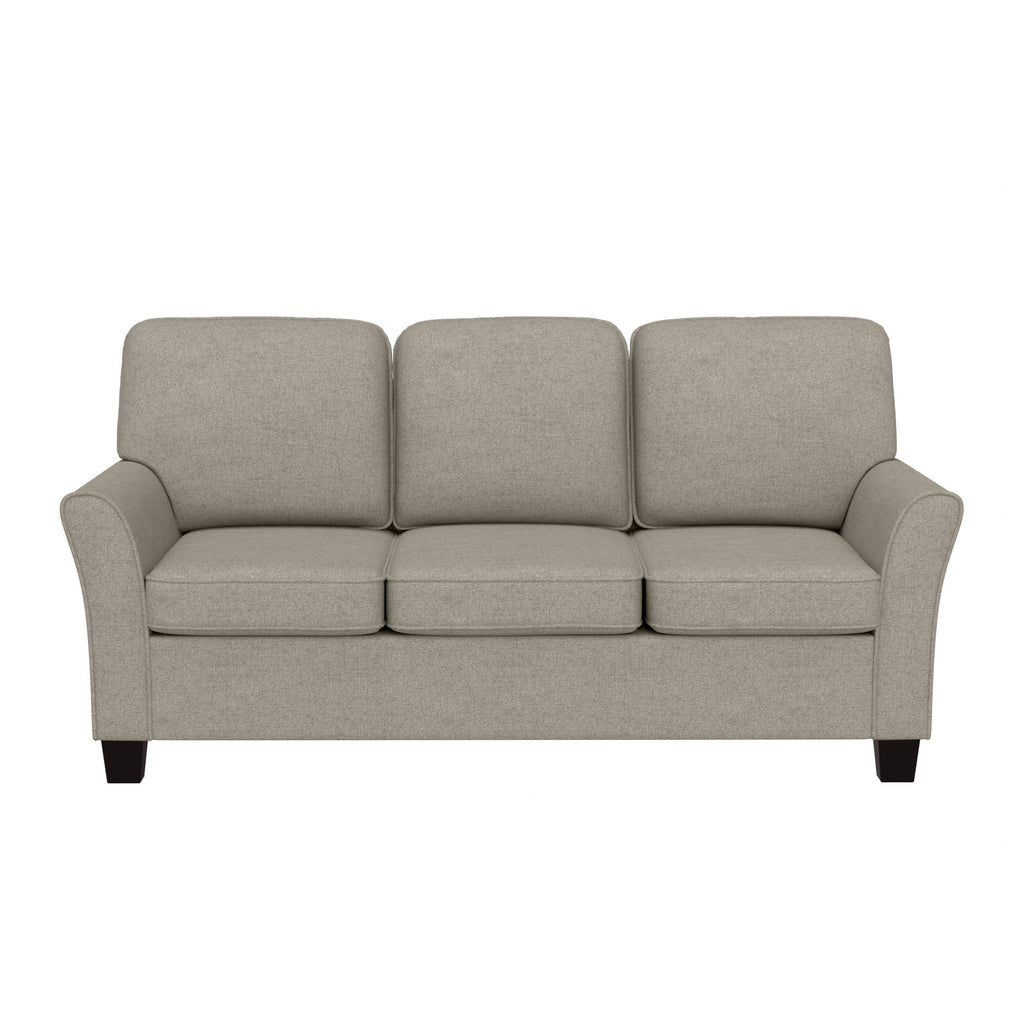 Greige Upholstered Sofa C7587