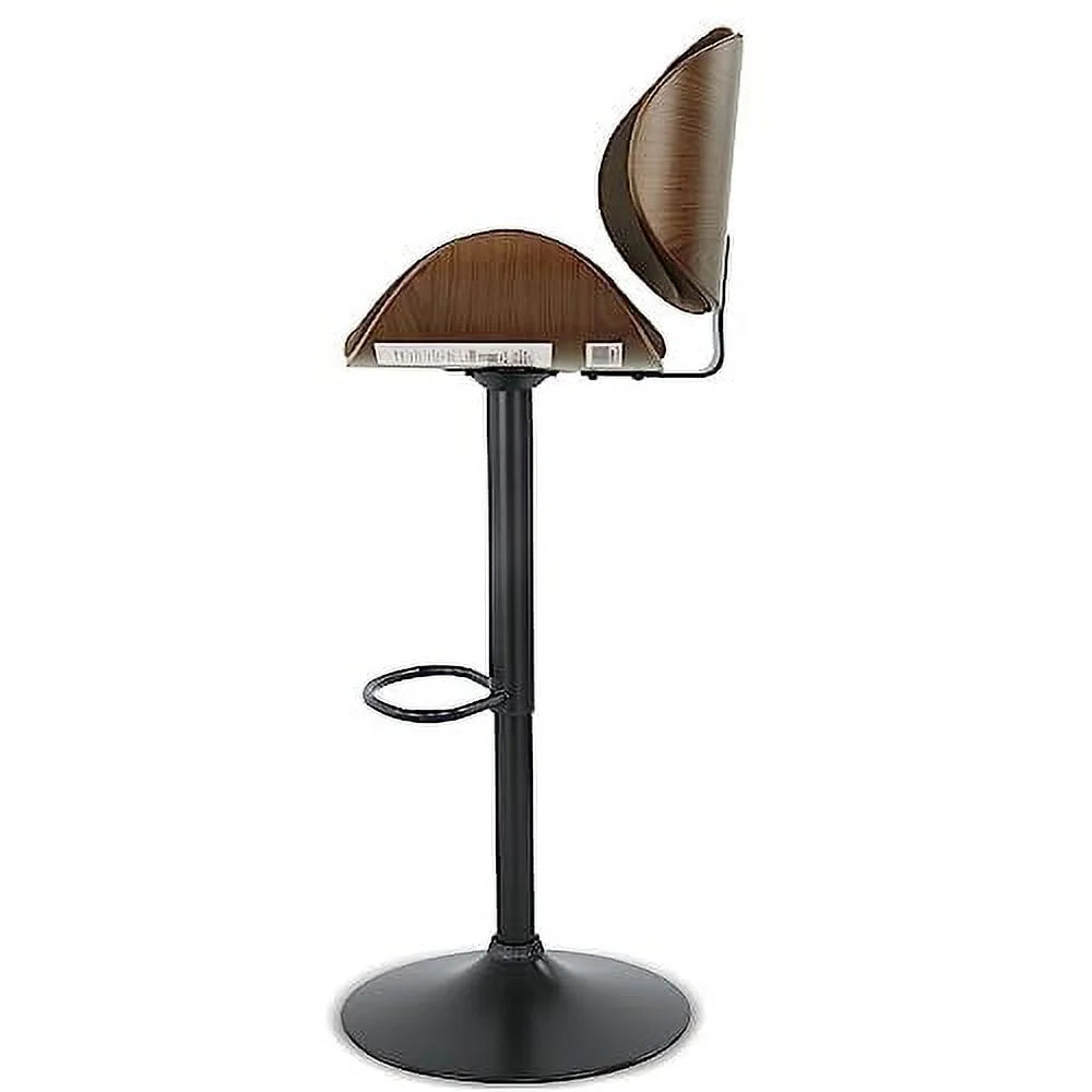 Adjustable Height Curved Bar Stool B415897