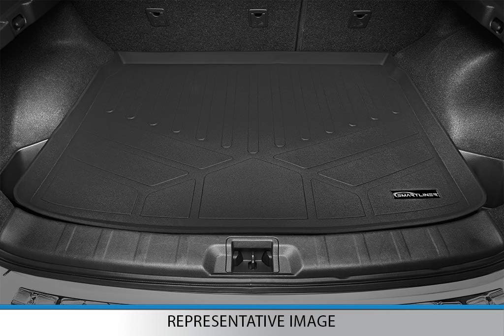 Black Custom Fit Cargo Trunk Liner Trunk Floor Mat W59829