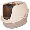 No-Mess Hooded Cat Litter Box Q371