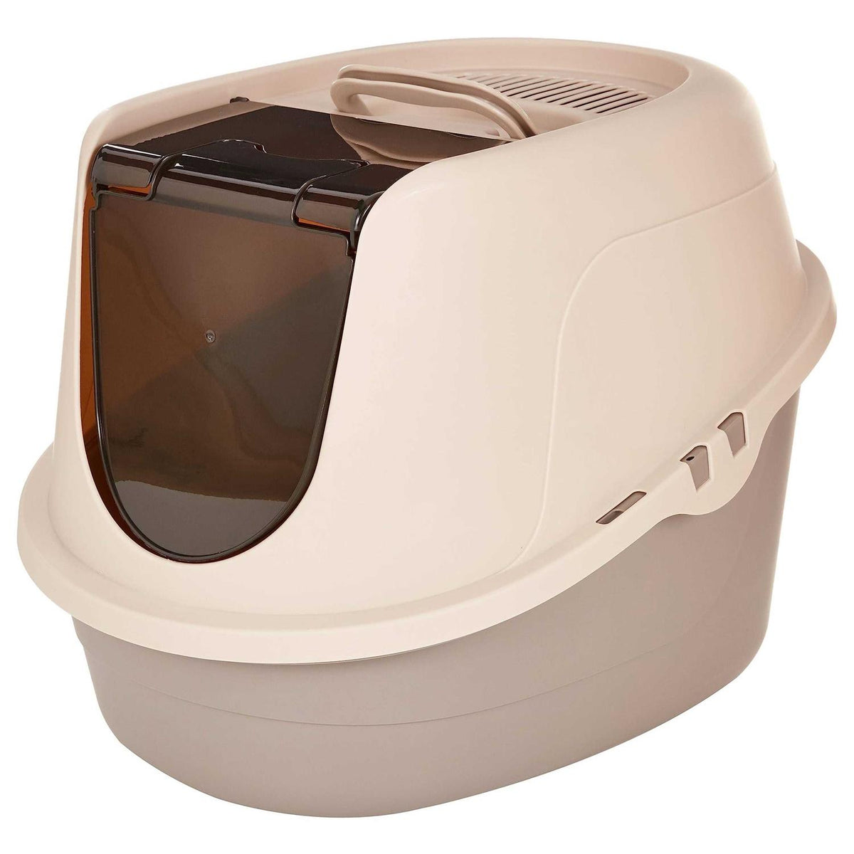 No-Mess Hooded Cat Litter Box Q371