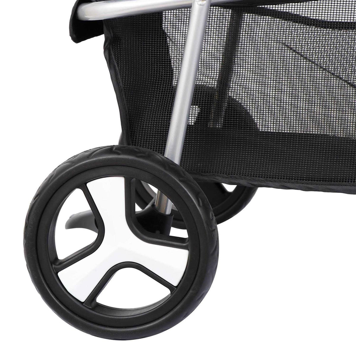 3 Wheel Foldable Pet Stroller with Storage Basket Z24538