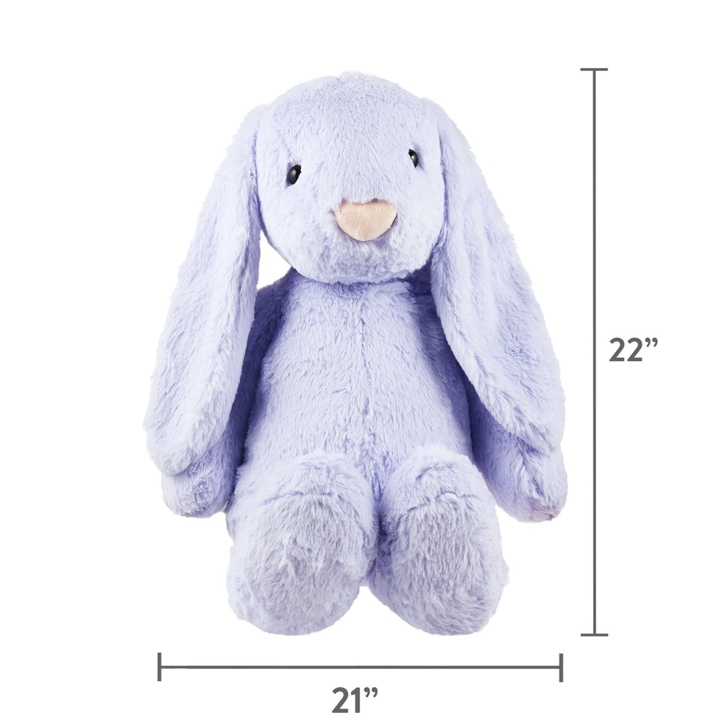 Purple Easter Bunny Plush E887