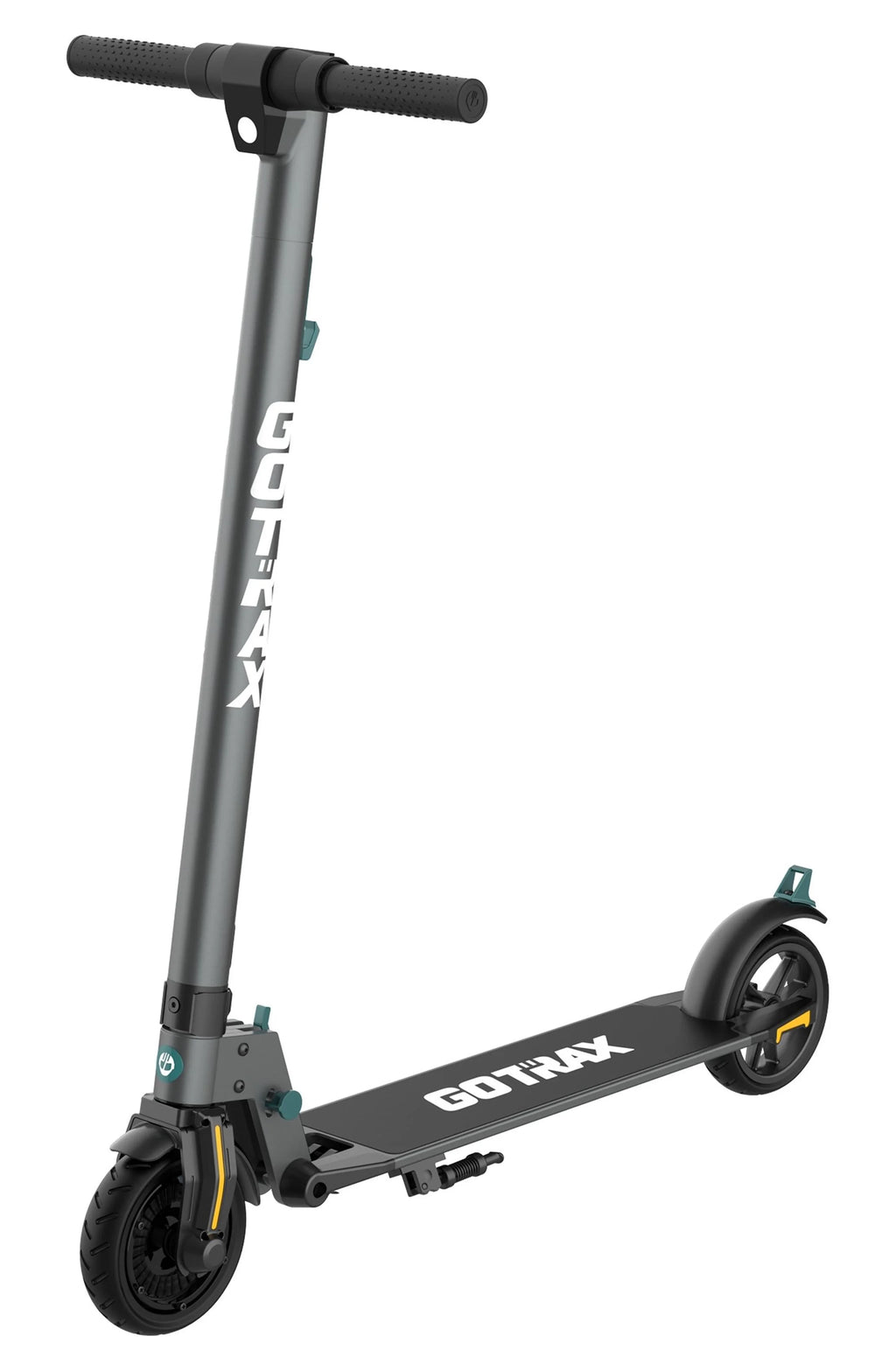 Gray Foldable Electric Scooter with 6 Tires Q242988