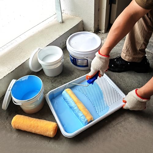 18 piece 9 inch paint roller set F1123
