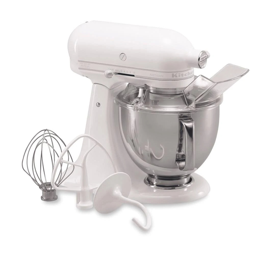 White 5 Quart Tilt-Head Stand Mixer O902